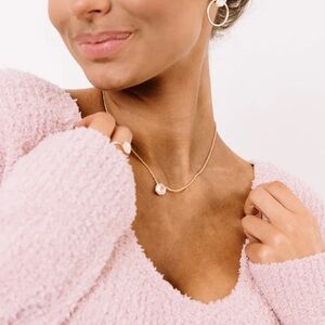 BNIB Kendra Scott Gold Plated Davie Dichroic Glass Necklace